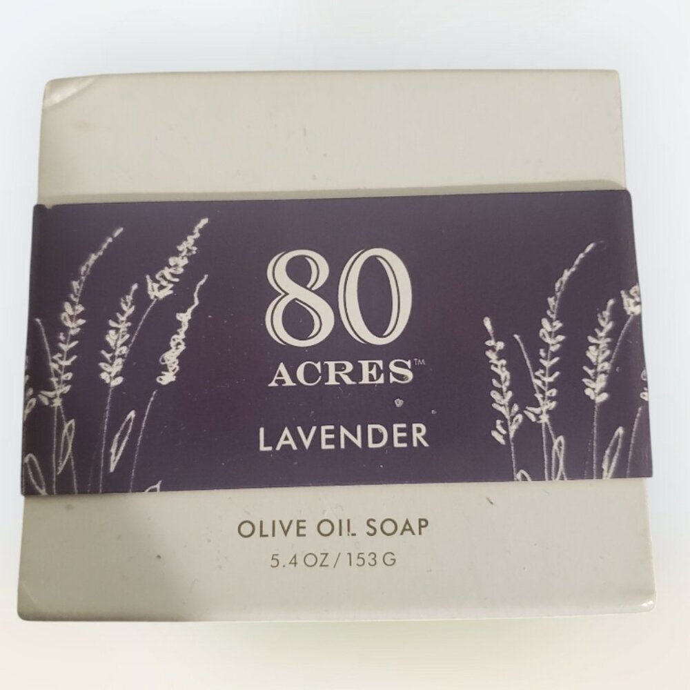 80 Acres Lavender Olive oil Soap Bar